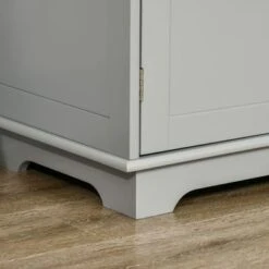 HOMCOM Modern Sideboard, Buffet Cabinet With Adjustable Shelves, Grey - White 31 HOMCOM Modern Sideboard, Buffet Cabinet With Adjustable Shelves, Grey - White -Gourmet Interiors 006f8c3a f4e4 4cf9 9e1c 6558608b8f77