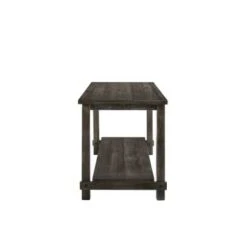 ACME Martha II Counter Height Table In Weathered Gray -Gourmet Interiors 00a60a32 fa2b 4226 888a 21f8e7decb47