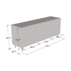 Lazo Sideboard - Black -Gourmet Interiors 0183150a f650 4226 9b9d 2019cb4ce39a