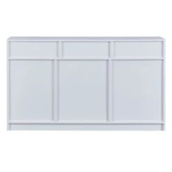Nestfair Sideboard Multifunctional Buffet Cabinet With 4 Drawers And Adjustable Shelves - White 31 Nestfair Sideboard Multifunctional Buffet Cabinet With 4 Drawers And Adjustable Shelves - White -Gourmet Interiors 04f2b3f3 a0b8 43da 89d2 07c838334e25