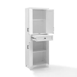 Tara Pantry - 23.75"W X 15"D X 67.75"H - White -Gourmet Interiors 04f946f3 c262 475f a96d aca22fc5b999