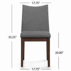 Dimitri Mid-Century Fabric Dining Chair (Set Of 2) By Christopher Knight Home - Mint With Walnut -Gourmet Interiors 0565359b da60 47ee bcc9 3cf7a938c526