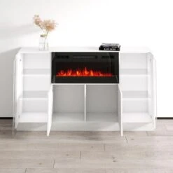 Diuna BL-EF Fireplace Sideboard - Black 19 Diuna BL-EF Fireplace Sideboard - Black -Gourmet Interiors 068762d8 69be 419c 887d ad44482c131c
