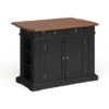 Copper Grove Warwick Black Distressed Oak Kitchen Island - Stationary - Black - Wood 2 Copper Grove Warwick Black Distressed Oak Kitchen Island - Stationary - Black - Wood -Gourmet Interiors 070d989e 0e0a 4a5e b128 7546b68a3324