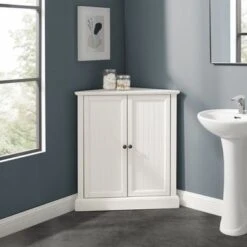 Shoreline Stackable Corner Pantry - N/A - White -Gourmet Interiors 0794d0f5 e215 4a7e 8b0b d774bb1d84f6