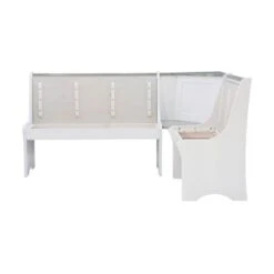 The Gray Barn Hillcrest 3-Piece Storage Nook - Black/Walnut -Gourmet Interiors 08a5a638 0200 4d82 a6f0 d780081d7b4f