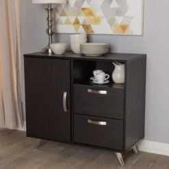 Carson Carrington Ystad Dark Brown Sideboard - Brown