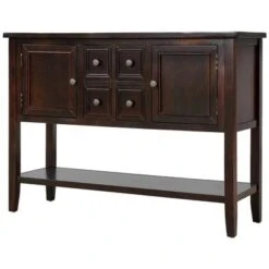 Moda Cambridge Series Buffet Sideboard Console Table - Espresso -Gourmet Interiors 0b4e1a87 5817 4fa3 84bc be18fcae8d22