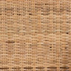 Baxton Studio Varick Bohemian Natural Brown Finished Rattan Dining Chair - Natural Brown -Gourmet Interiors 0d804564 e999 4ae8 9734 e5b2e5081889