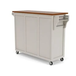 Copper Grove Pinehurst Island White Finish Cart - Kitchen Cart - Wood 22 Copper Grove Pinehurst Island White Finish Cart - Kitchen Cart - Wood -Gourmet Interiors 0e213bbe f50b 4afa bb42 020a8178e9e3