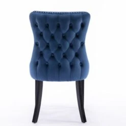 Upholstered Wing-Back Dining Chairs(Set Of 2) - N/A - Blue 33 Upholstered Wing-Back Dining Chairs(Set Of 2) - N/A - Blue -Gourmet Interiors 10175f25 c775 4f65 bfa3 f6ae3117f722