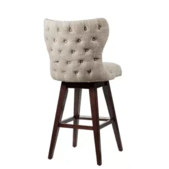 Enzo Swivel Brown Bar Stool -Gourmet Interiors 11fafeaf 8d48 42a3 9128 96ff8423605e