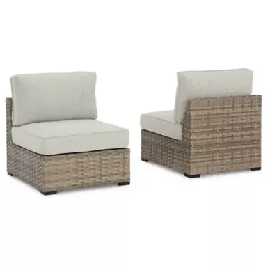 Calworth Armless Chair W/Cushion (2/CN) 3 Calworth Armless Chair W/Cushion (2/CN)