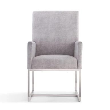 Element Dining Armchair - Steel Grey - Dining Chairs - Upholstered 11 Element Dining Armchair - Steel Grey - Dining Chairs - Upholstered - Image 9