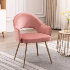 Porthos Home Fifer Velvet Dining Chair - Grey -Gourmet Interiors 1304f12e d412 472c 8e48 abe4019e7705