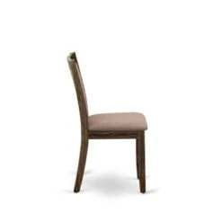 East West Furniture Dining Room Table Set - Dining Chairs And 1 Modern Dining Table (Pieces Option) - V796MZ748-5 -Gourmet Interiors 140dc859 95e3 4db2 b114 2dde66e83fe6