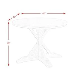 The Gray Barn Whistle Stop Round Standard Height Dining Table - Beach 18 The Gray Barn Whistle Stop Round Standard Height Dining Table - Beach -Gourmet Interiors 1681de0b 2e7a 4049 8575 75a020401dca