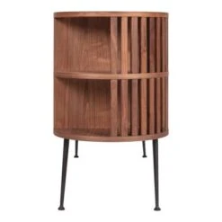 Aurelle Home Mid-Century Modern Solid Walnut Sideboard - Natural Oil -Gourmet Interiors 171d8391 9c5c 4ee3 aa08 7c0fe6ba321f