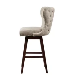 Enzo Swivel Brown Bar Stool -Gourmet Interiors 180119e5 2244 428a bf89 294799473f83