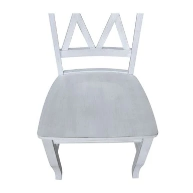 Double XX Solid Wood Chairs - Set Of Two - Black 17 Double XX Solid Wood Chairs - Set Of Two - Black - Image 15