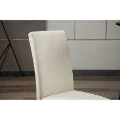 Copper Grove Elorza Tan Upholstered Solid Wood Armless Accent Chairs (Set Of 2) - 18.5 X 18 X 36 - Beige -Gourmet Interiors 1911950b 1f5e 4c43 9b4a f730fb3d5143