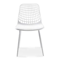 Poly And Bark Marais Dining Chair (Set Of 4) - White -Gourmet Interiors 192fdcba b341 4e38 81a7 750adf2ca8c8