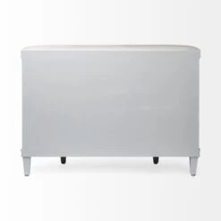 Moseley Light Gray Fir Veneer W/ 4 Doors Accent Cabinet - Off-White -Gourmet Interiors 19a17004 682e 4136 8fe5 42b1d35517d2