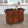 Gracewood Hollow Defoe Cherry Finish Black Granite Top Kitchen Cart - Create-a-Cart Cherry Finish Black Granite Top -Gourmet Interiors 1a8f0bca 8b9e 4dc3 9d19 20143cbcd5a8