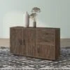 DH BASIC Rustic Reclaimed Oak 48" Sideboard Buffet By Denhour - Reclaimed Oak -Gourmet Interiors 1b9ffc3a e51b 4fa0 8129 9b56e90f93c8