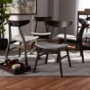 Carson Carrington Pautrask Upholstered 4-piece Dining Chair Set - Light Grey -Gourmet Interiors 1eb35230 ebd7 4092 836f 85907babfb26