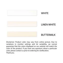 Dinette Set - Rectangular Table And Upholstered Parson Dining Chairs - Cement And Linen White Finish (Pieces Options) - X097GA235-6 -Gourmet Interiors 1f910620 573e 40fc afd1 e3c2eccefaf2