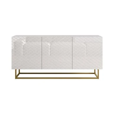 Lattice 02 63" Sideboard - Black 12 Lattice 02 63" Sideboard - Black - Image 10