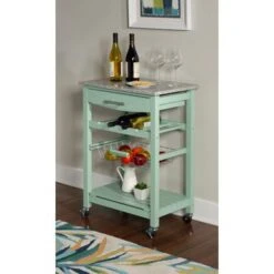 Ravenel Kitchen Island With Green 9 Ravenel Kitchen Island With Green -Gourmet Interiors 21491f18 c9c9 4bbe 9f88 819386dc4c74