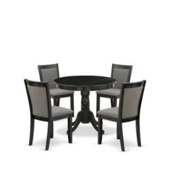 Dining Table Set Contains A Wooden Dining Table And Dining Chairs With Linen Fabric Seat (Pieces Option) - ANMZ3-AB6-06 36 Dining Table Set Contains A Wooden Dining Table And Dining Chairs With Linen Fabric Seat (Pieces Option) - ANMZ3-AB6-06 -Gourmet Interiors 22216619 29f2 4ac2 9f39 13dce9d473d9