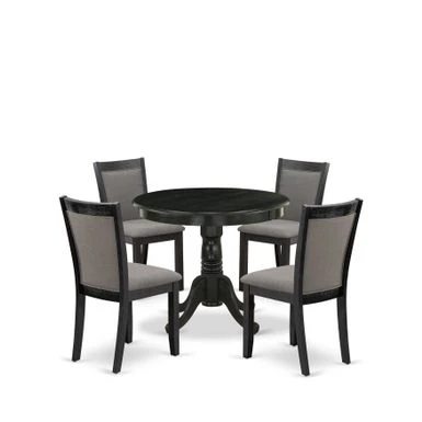 Dining Table Set Contains A Wooden Dining Table And Dining Chairs With Linen Fabric Seat (Pieces Option) - ANMZ3-AB6-06 17 Dining Table Set Contains A Wooden Dining Table And Dining Chairs With Linen Fabric Seat (Pieces Option) - ANMZ3-AB6-06 - Image 15