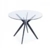 Carson Carrington Adams Modern Black Dining Table -Gourmet Interiors 23391f39 5360 44e5 b425 4aabb6d94f2c