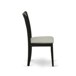 Wooden Dining Table Set - Butterfly Leaf Rectangular Dinette Table And Kitchen Chairs (Pieces, Color & Seat Type Options) - NOCL3-LWH-W -Gourmet Interiors 25e3b5df d219 4dad 8e50 a98a9708c558