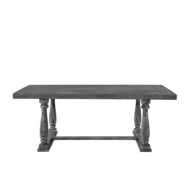 Acme The Gray Barn Martell Weathered Grey Oak Dining Table 6 Acme The Gray Barn Martell Weathered Grey Oak Dining Table - Image 4