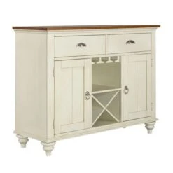 The Gray Barn Ocean Isle Bisque With Natural Pine Buffet - Brown -Gourmet Interiors 268580f3 0d25 4d34 b0df 340744f7f16c
