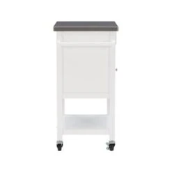 Schley Apartment Cart White -Gourmet Interiors 26ba4876 cab3 4673 a57d 72a7bdcbbfd0