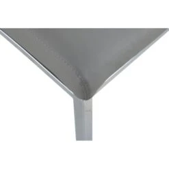 Somette Contemporary Upholstered Cantilever Side Chair, Set Of 4 - Grey 23 Somette Contemporary Upholstered Cantilever Side Chair, Set Of 4 - Grey -Gourmet Interiors 29c4f854 63fc 4e6b 9197 f843a9538d64