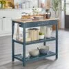 Simple Living Roberta Kitchen Island - Midnight Blue 1 Simple Living Roberta Kitchen Island - Midnight Blue -Gourmet Interiors 2ad41d86 04da 4ef5 8395 4721c6dd649c