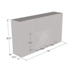 Diuna BL-EF Fireplace Sideboard - Black 15 Diuna BL-EF Fireplace Sideboard - Black -Gourmet Interiors 2b236095 69a5 43e8 a68c d77acbe11fc3