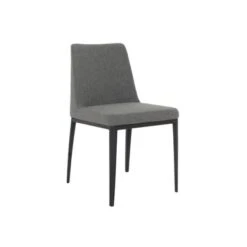 Avenue Mid-century Modern Upholstered Side Chair - Contract Grade - Dark Grey -Gourmet Interiors 2bb076db ea91 4897 a9bb aa9f948e2dd2