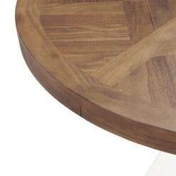 The Gray Barn Nook Round Standard Height Dining Table - White -Gourmet Interiors 2cadb48d bd1e 4ef6 ab4a 422257bfad6e