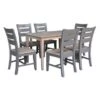 30x48 Dining Table With Chairs - 6 Chair