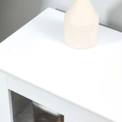 HOMCOM Modern Kitchen Sideboard, Stackable Storage Cabinet, Sliding Glass Door Console, Cupboard Serving Buffet For Kitchen - Black -Gourmet Interiors 2de935d2 9fc8 4527 9253 296f1c4c6597