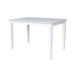 The Gray Barn Fairy Glen Solid Wood Fixed Top Table With Shaker Legs - Weathered Gray -Gourmet Interiors 304041d8 4e95 4fce 9d14 c55dcc653f9d