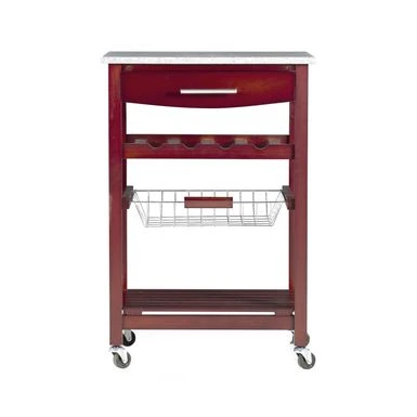 Denton Kitchen Island With Granite Top Wenge 4 Denton Kitchen Island With Granite Top Wenge - Image 2