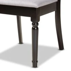 Baxton Studio Jessie Modern And Contemporary 7-Piece Dining Set - Espresso -Gourmet Interiors 3079e2e0 953c 4dc2 ac54 0552ac515350